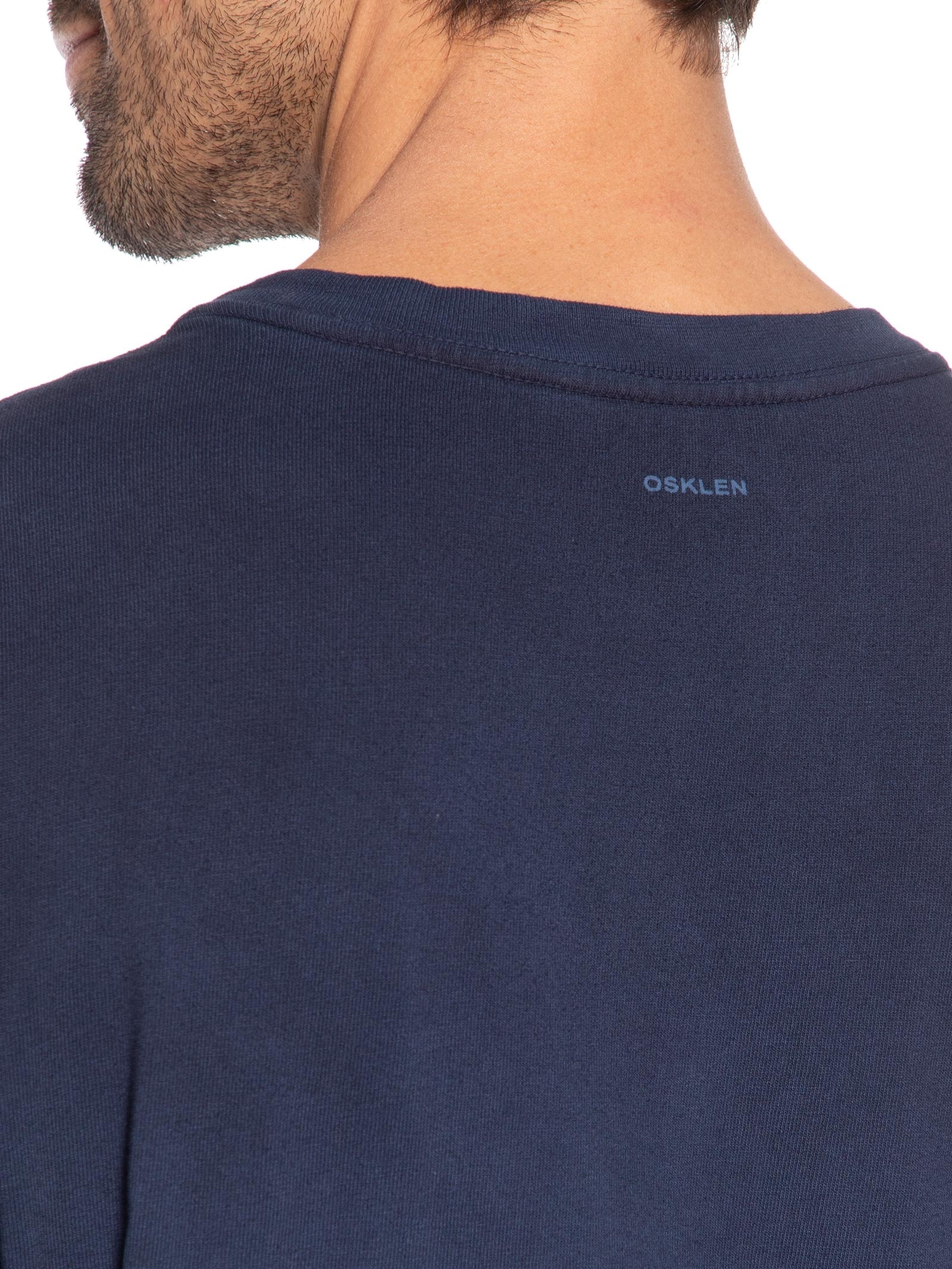 Camiseta Masculina Soft Dip Dye Azul Osklen