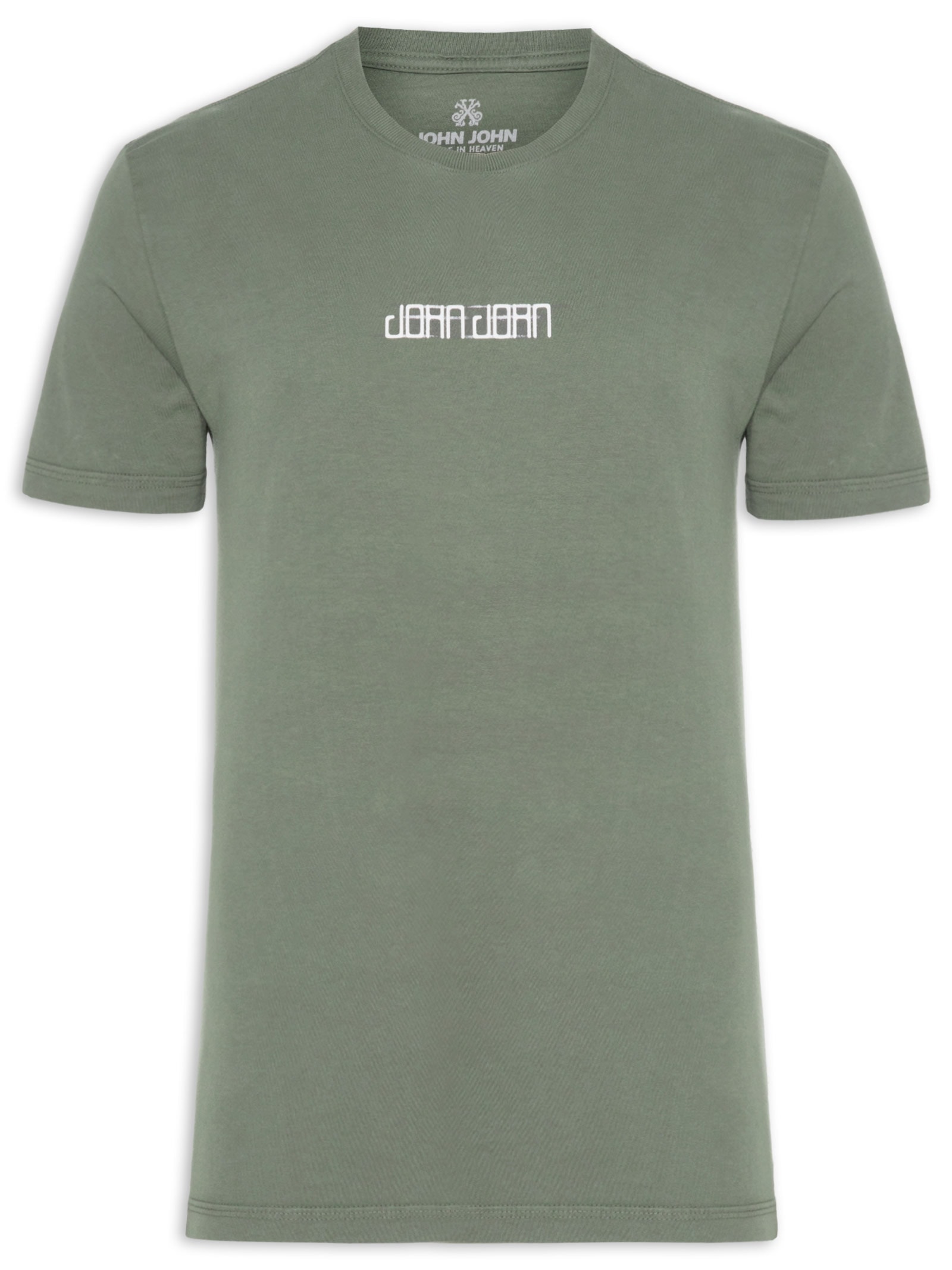 Camiseta Masculina Solaris Verde  John John