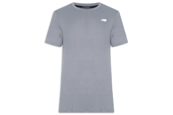 Camiseta Masculina Sport Essentials - Cinza