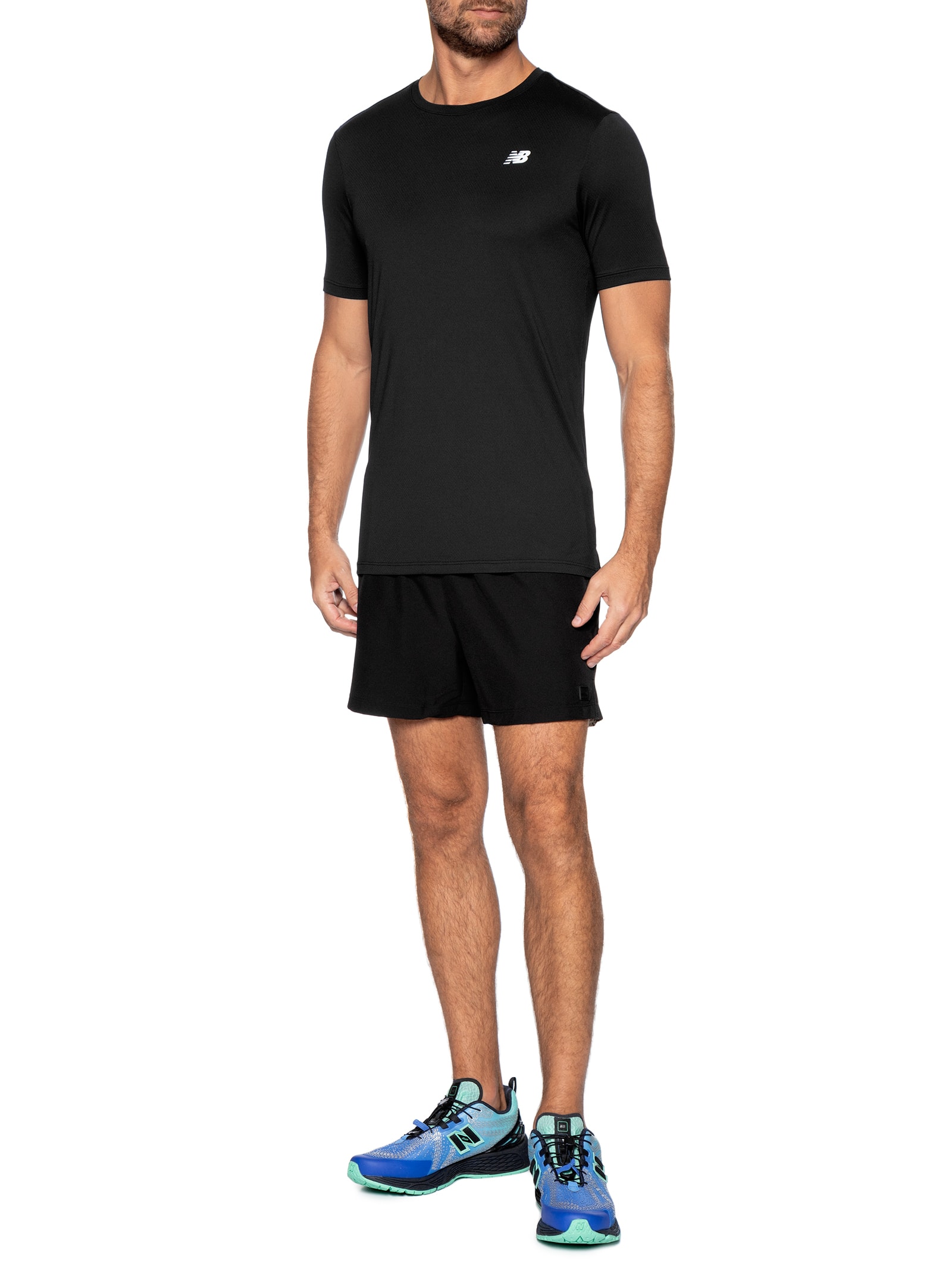 Camiseta Masculina Sport Essentials Preto New Balance