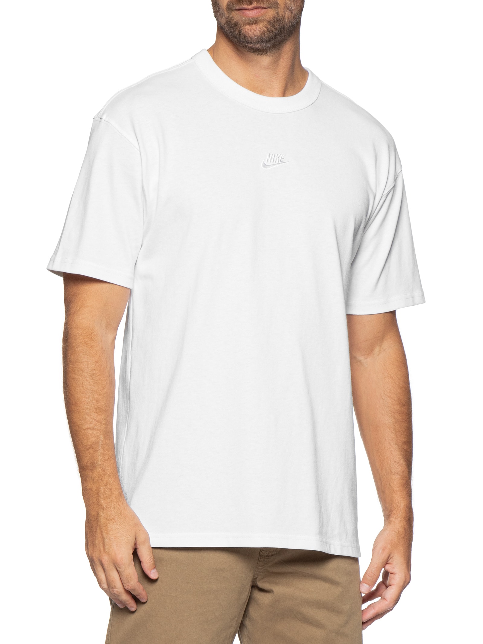 Camiseta Masculina Sportswear Premium Branco Nike
