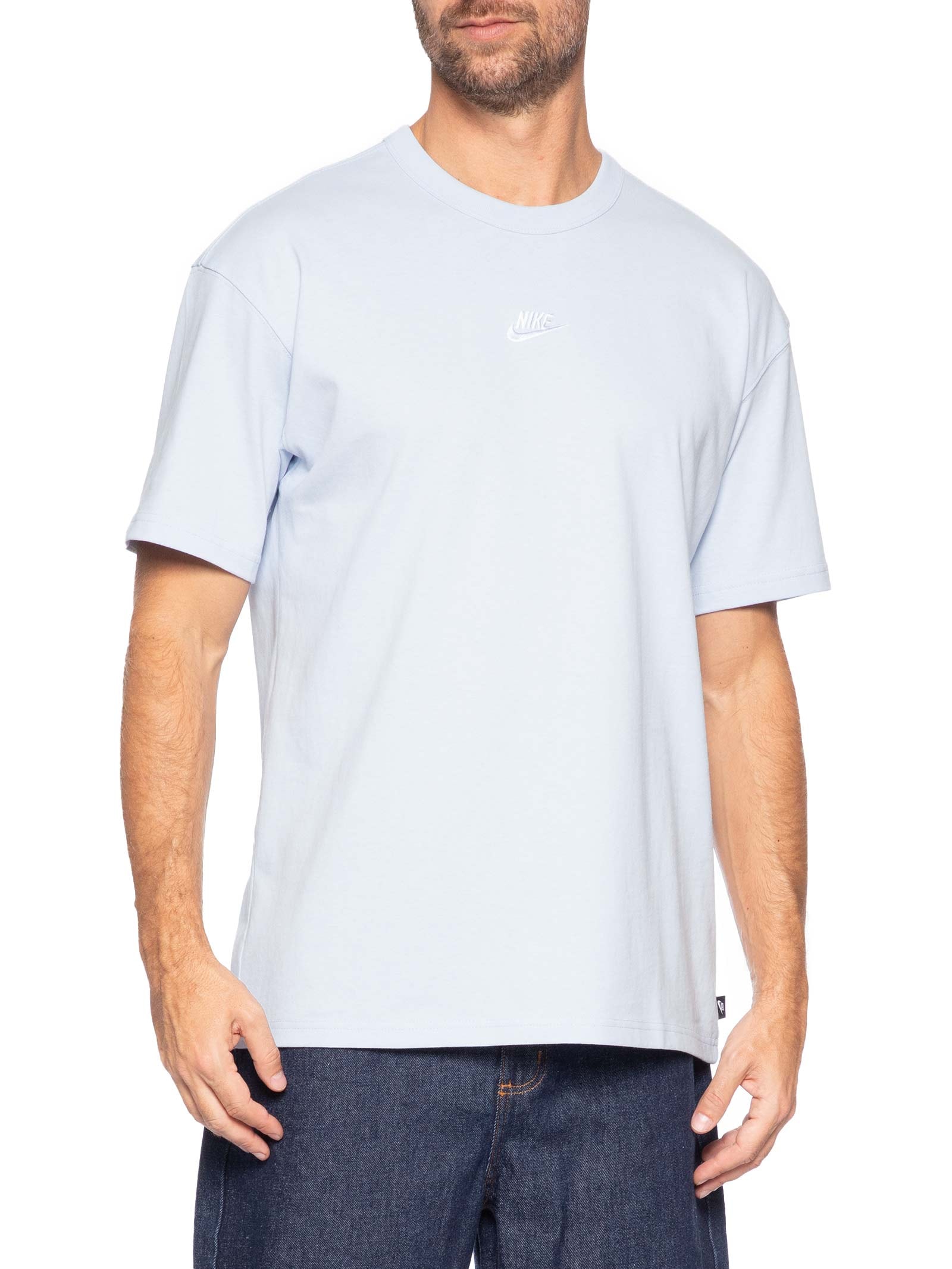 Camiseta Masculina Sportswear Premium Ess Azul Nike