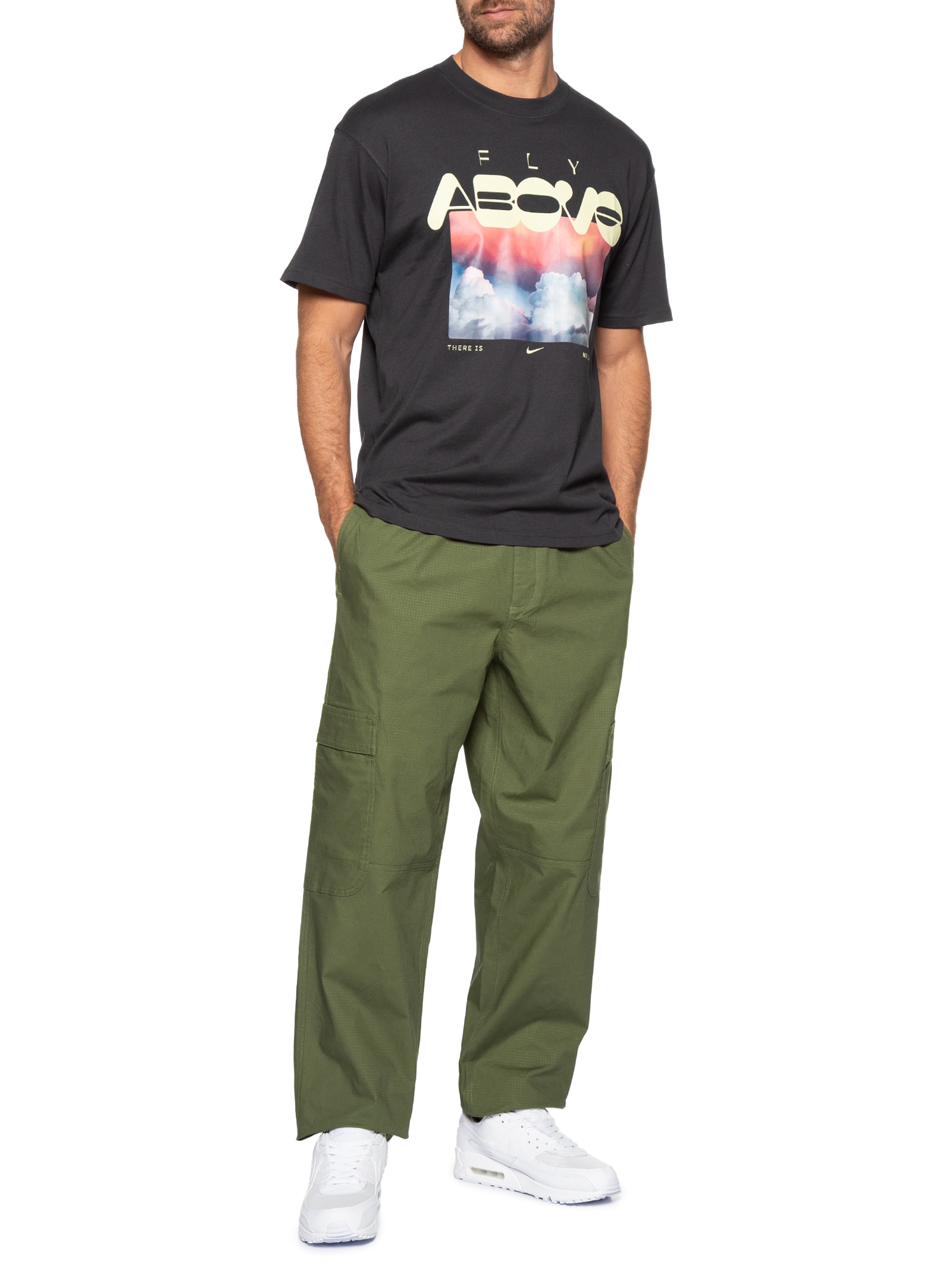 Camiseta Masculina Sportswear Preto Nike