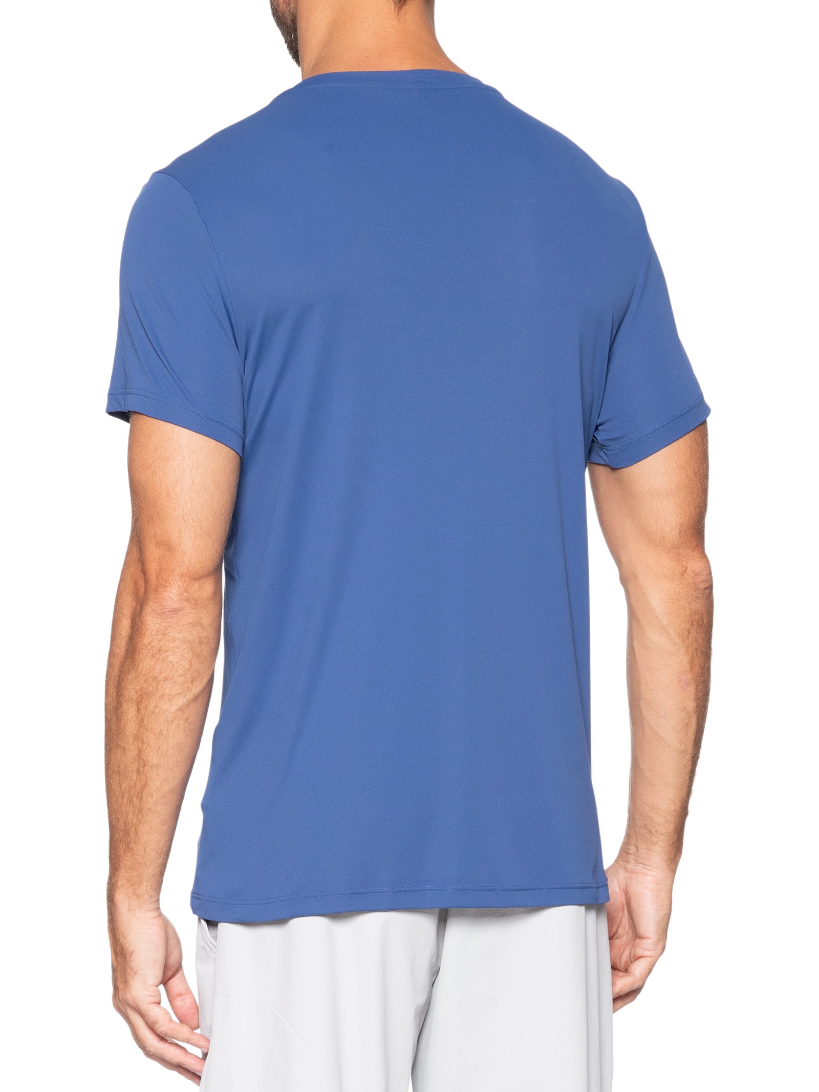 Camiseta Masculina Sportwear Neblina™ Omni-wick™ Azul Columbia