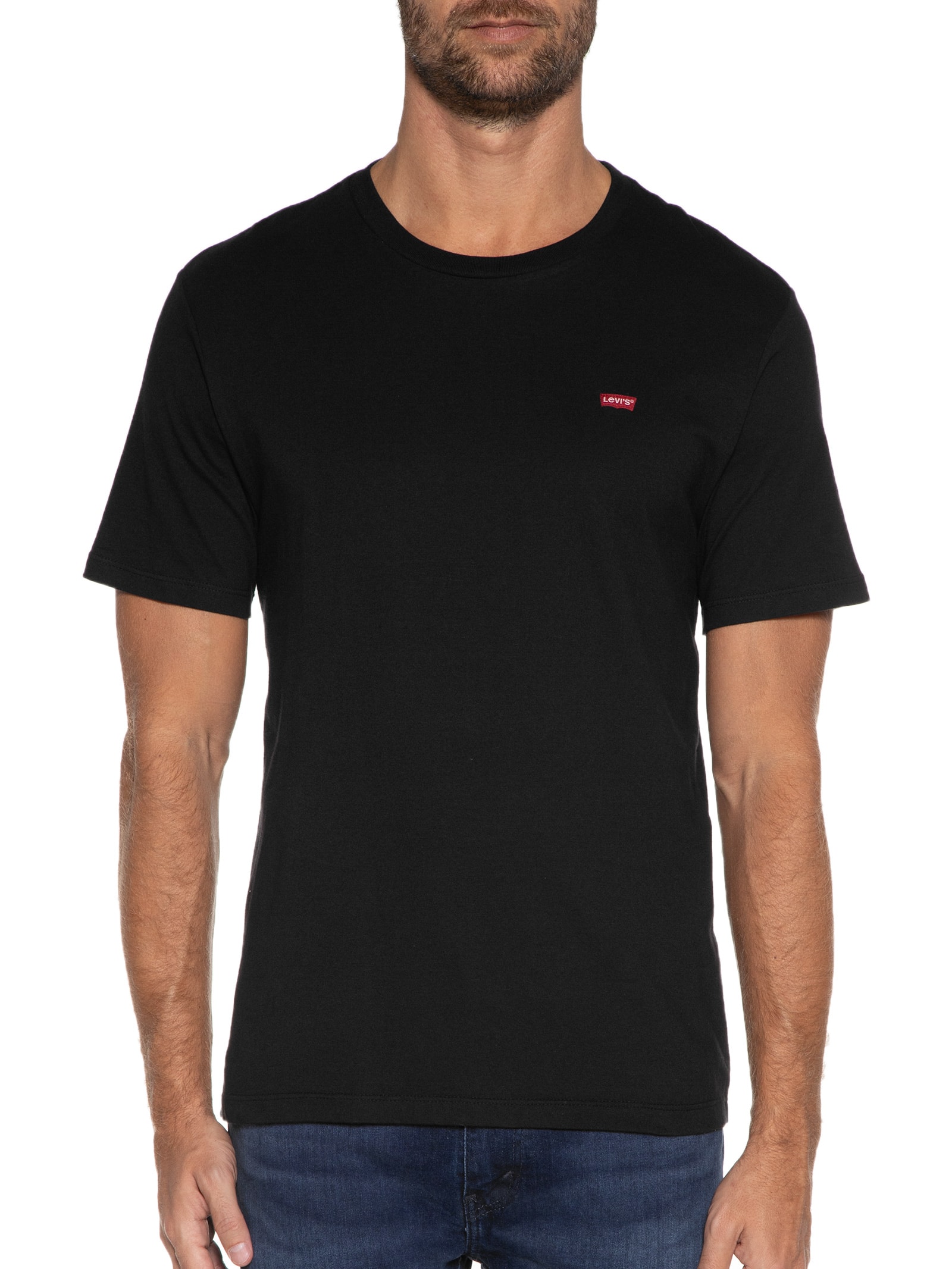 Camiseta Masculina Ss Classic Fit Hm Com Logo Levi's