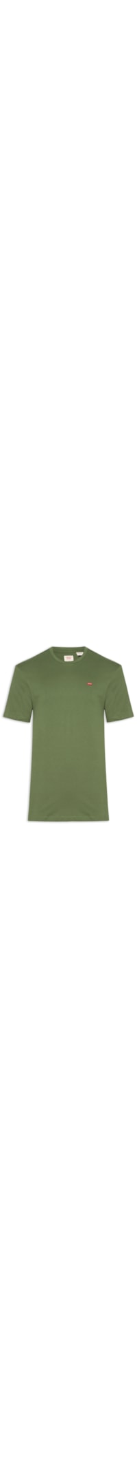 Camiseta Masculina SS Classic Fit Hm com Logo - Verde
