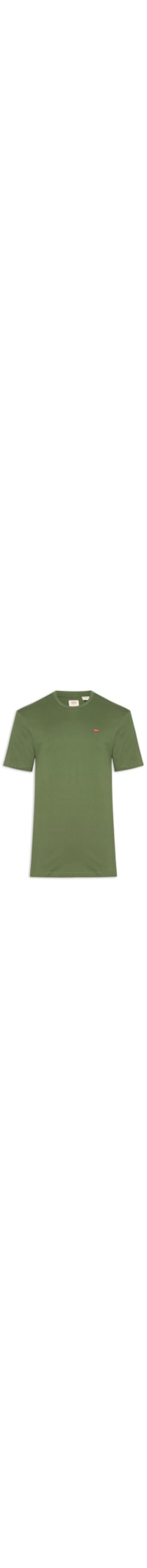 Camiseta Masculina SS Classic Fit Hm com Logo - Verde