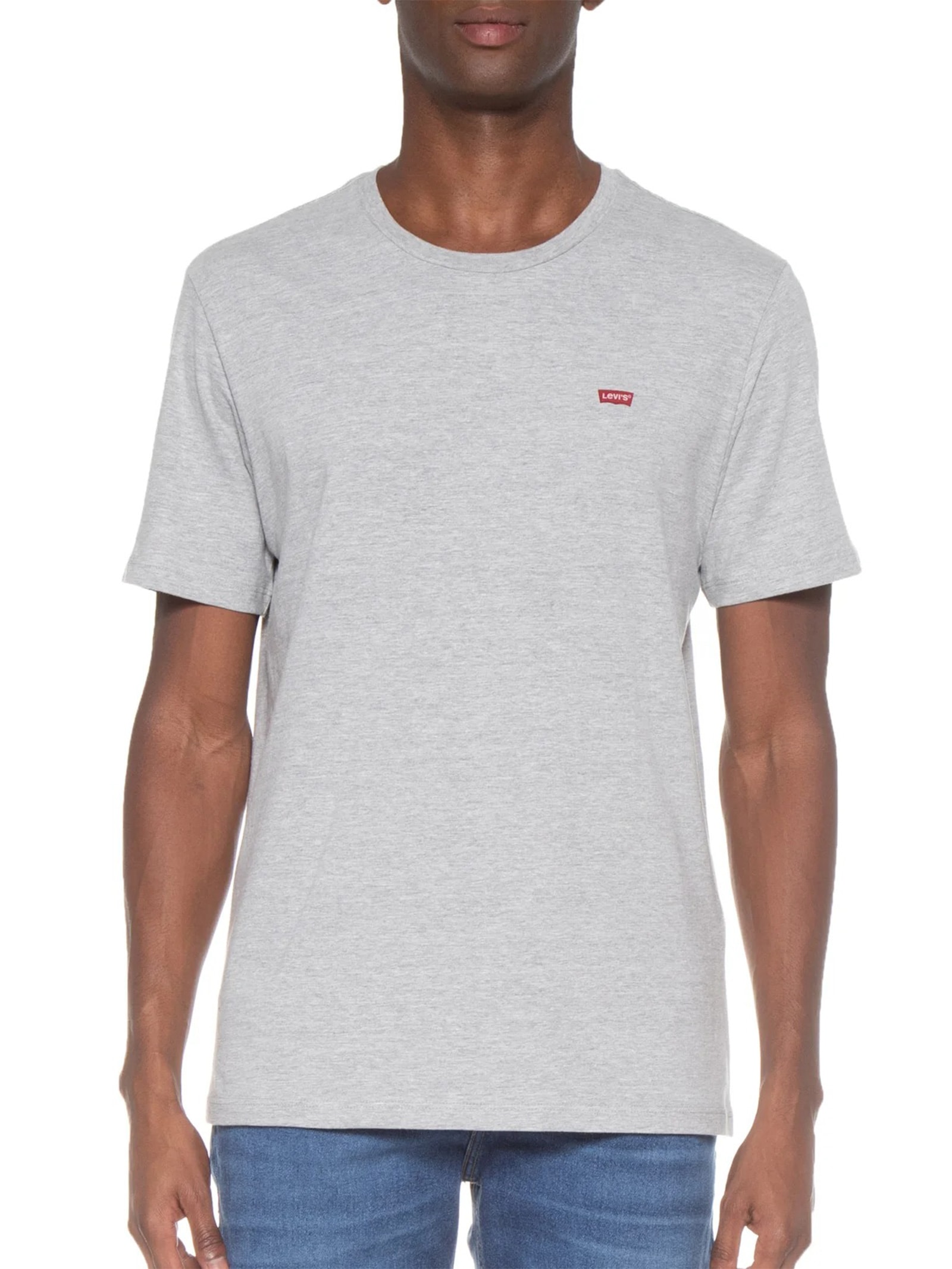 Camiseta Masculina Ss Original Hm Tee Cinza Levi's