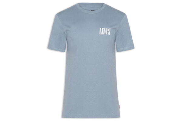 Camiseta Masculina SS Relaxed Fit Tee - Azul