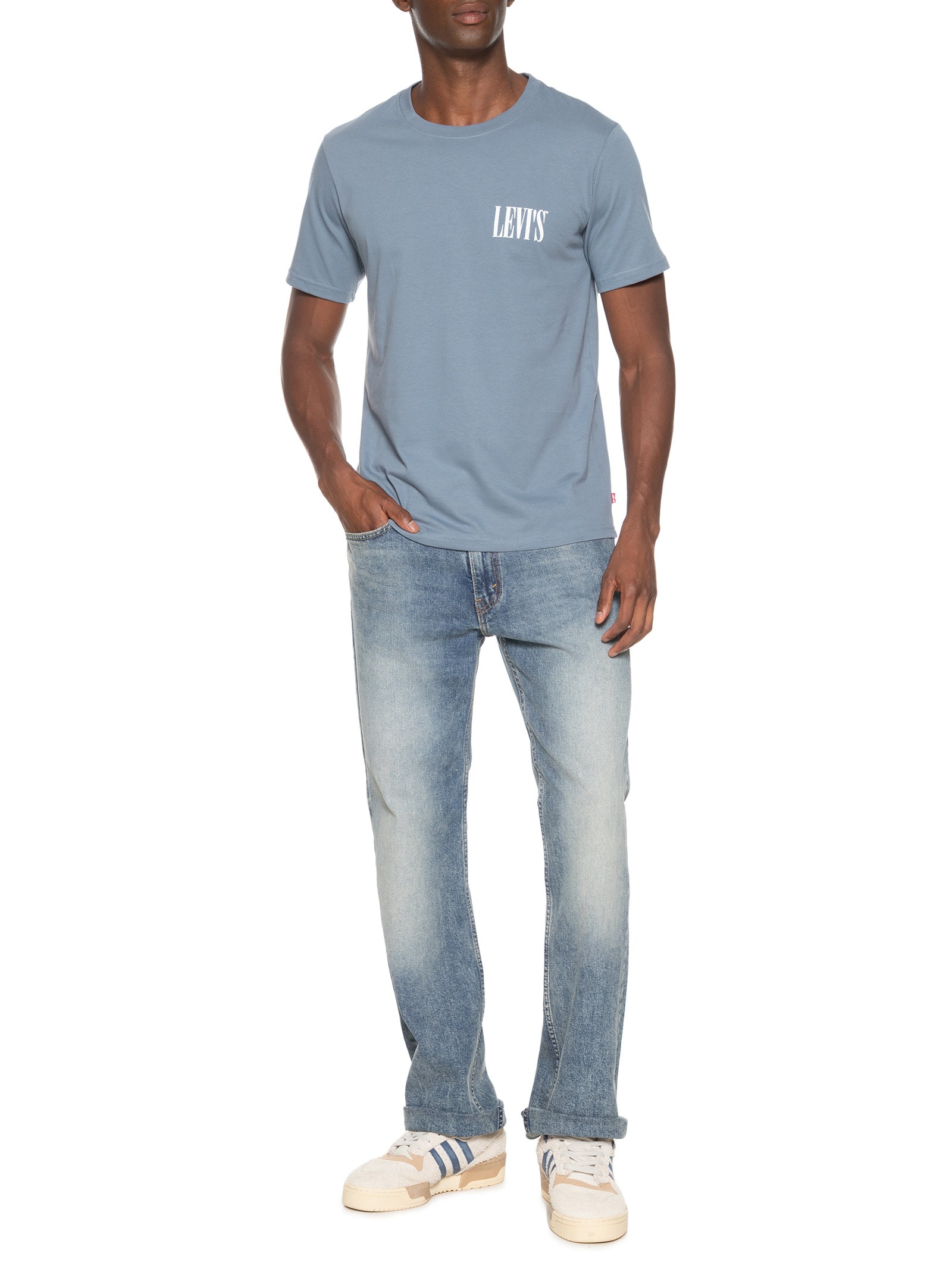 Camiseta Masculina SS Relaxed Fit Tee Azul Levi's