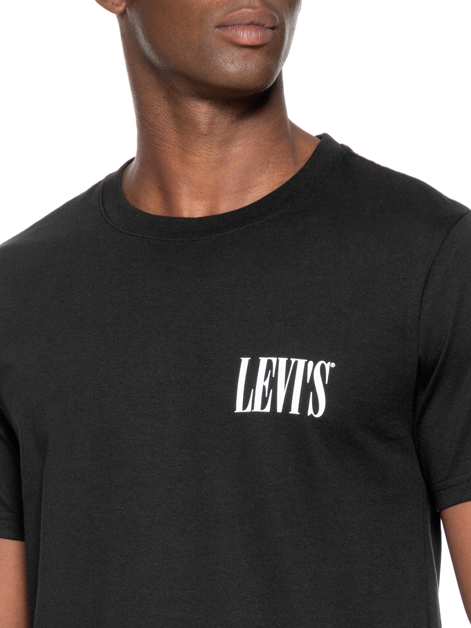 Camiseta Masculina SS Relaxed Fit Tee Preto Levi's