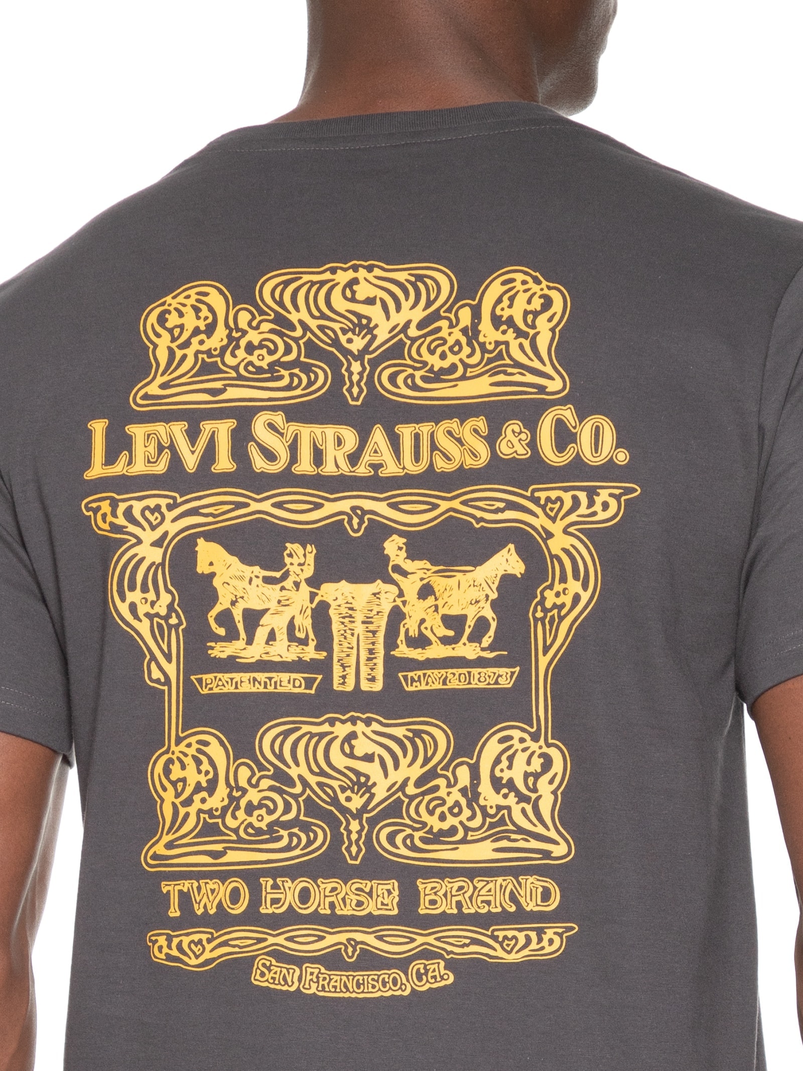 Camiseta Masculina SS Relaxed Fit Tee Preto Levi's