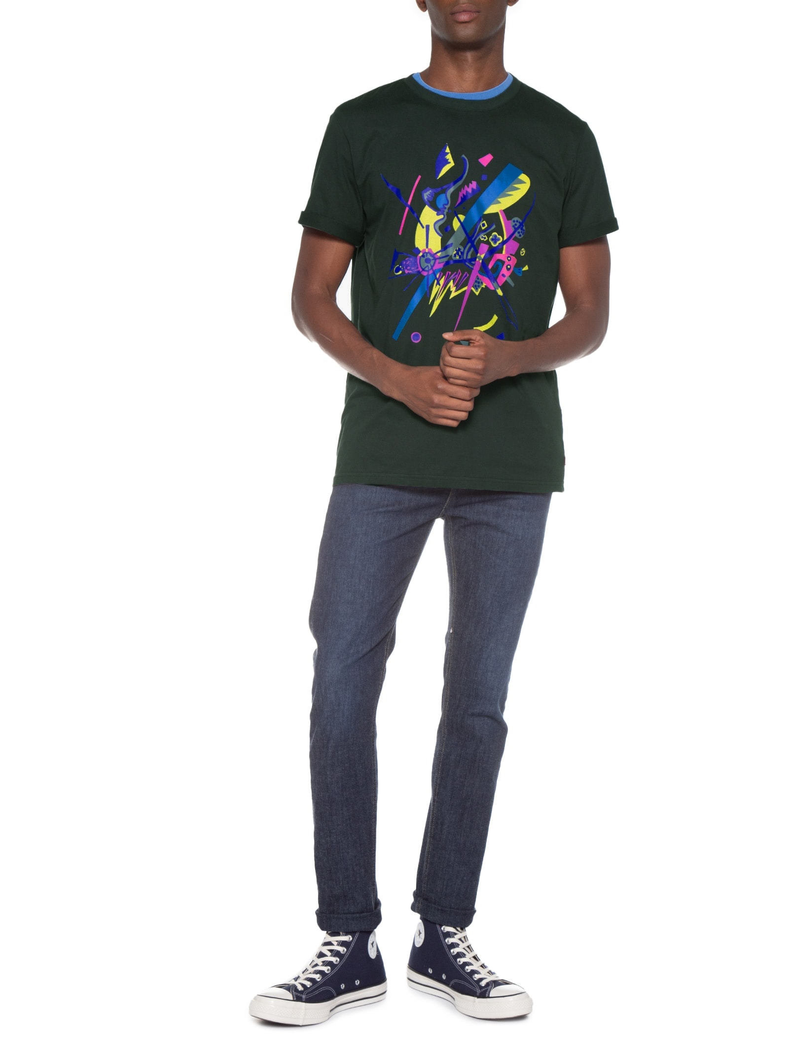 Camiseta Masculina Ss Relaxed Fit Tee Verde Levi's