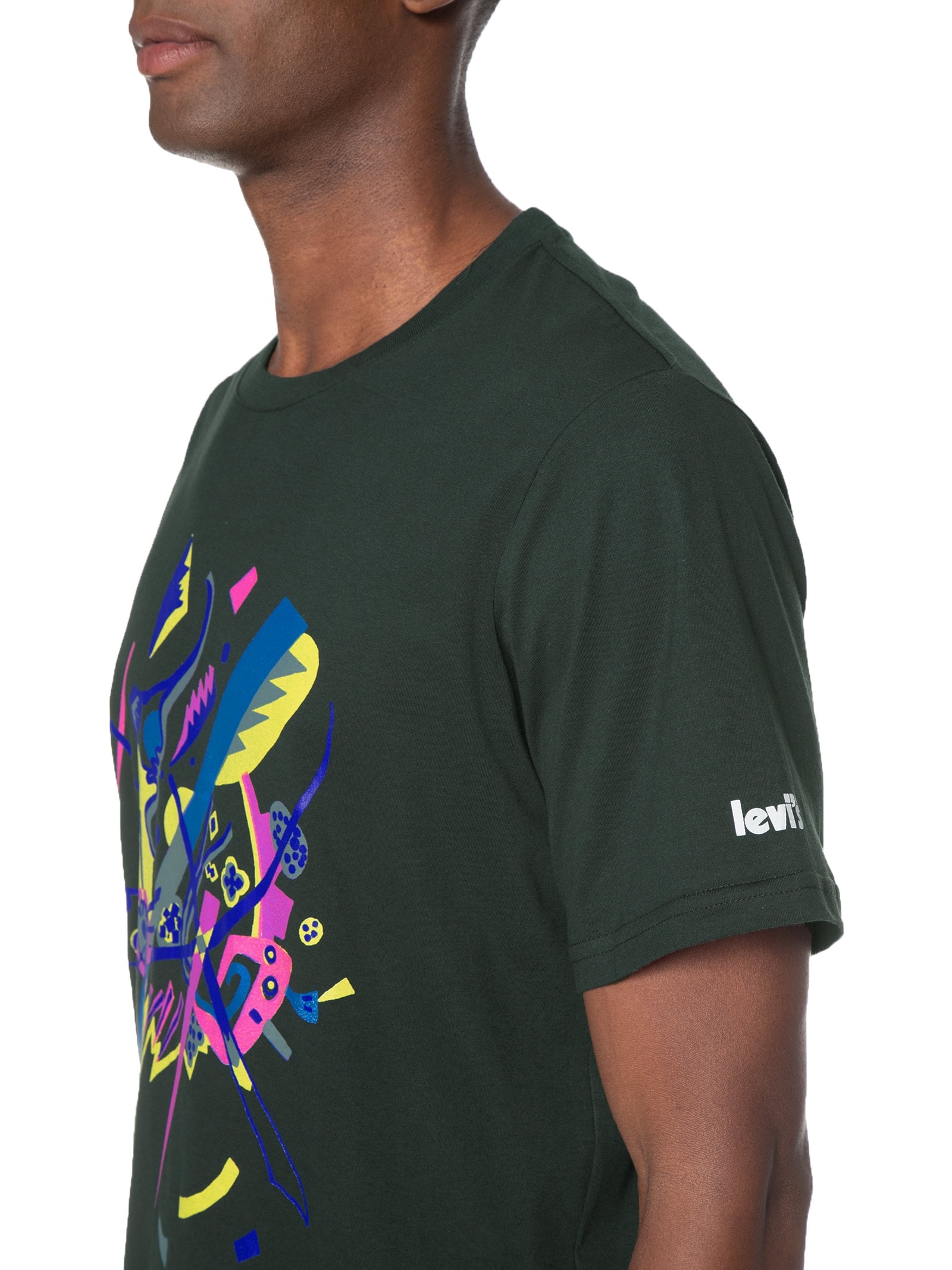 Camiseta Masculina Ss Relaxed Fit Tee Verde Levi's