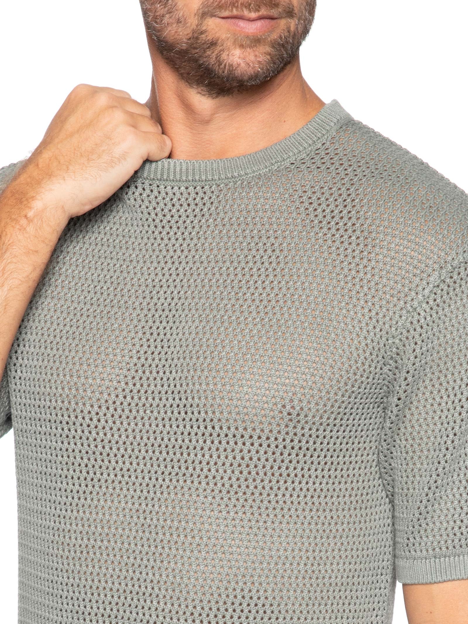 Camiseta Masculina Standard Fit Stinson Sweater Verde Levi's