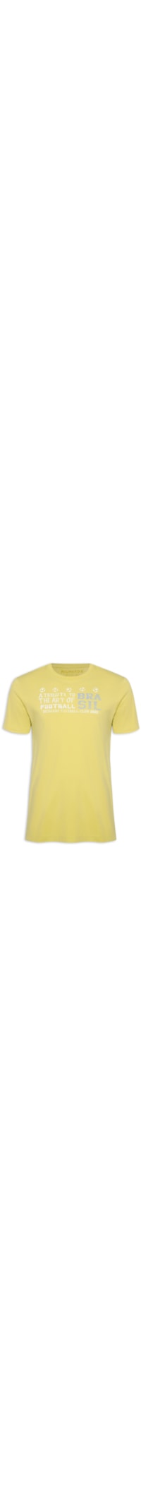 Camiseta Masculina Stars Cup - Amarelo