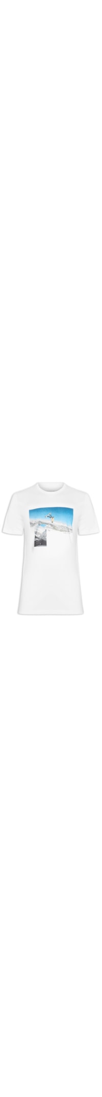 Camiseta Masculina Stone Aspen Air - Branco