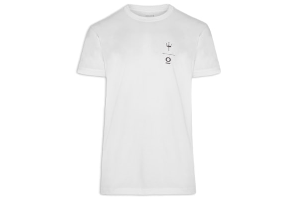 Camiseta Masculina Stone Bandeira Mergulho - Branco