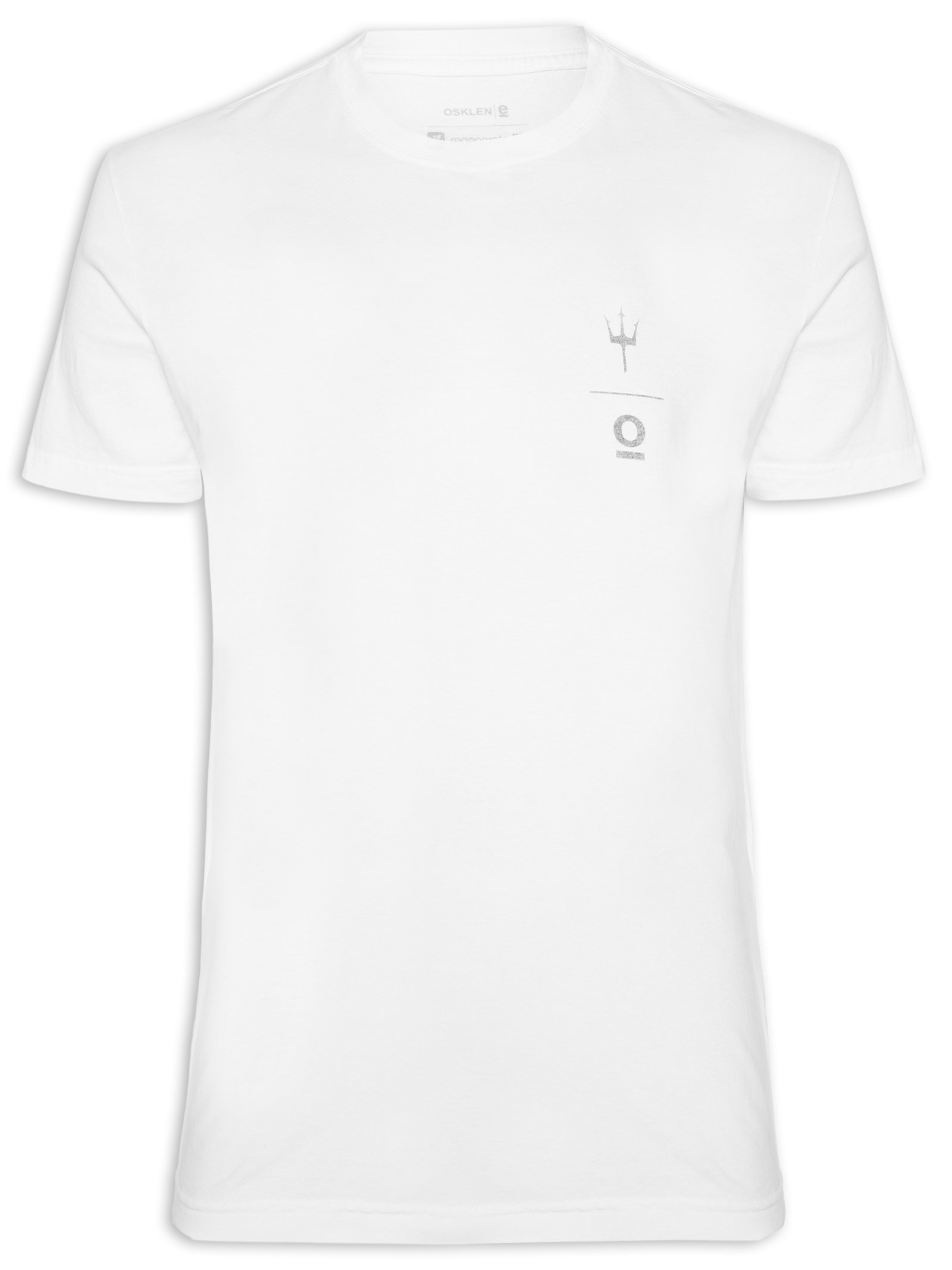 Camiseta Masculina Stone Bandeira Mergulho Branco Osklen