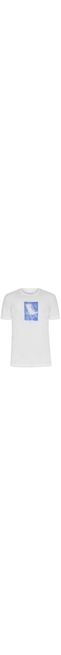 Camiseta Masculina Stone Cadeira - Branco
