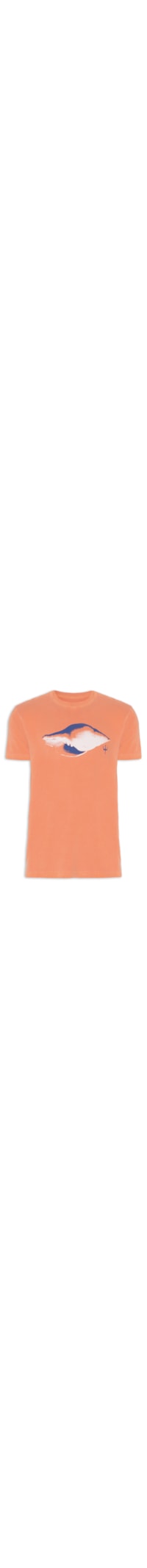 Camiseta Masculina Stone Caramujo - Laranja