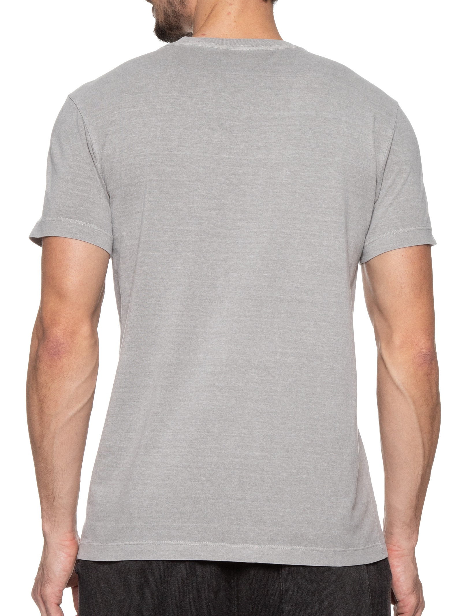 Camiseta Masculina Stone Cassete Bike Cinza Osklen