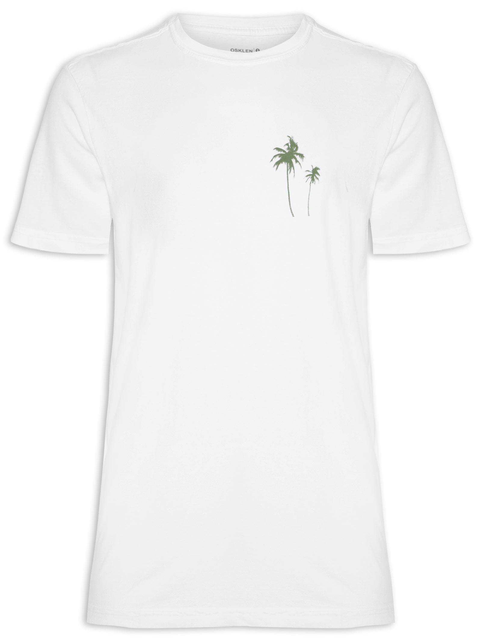 Camiseta Masculina Stone Coqueiros Branco Osklen