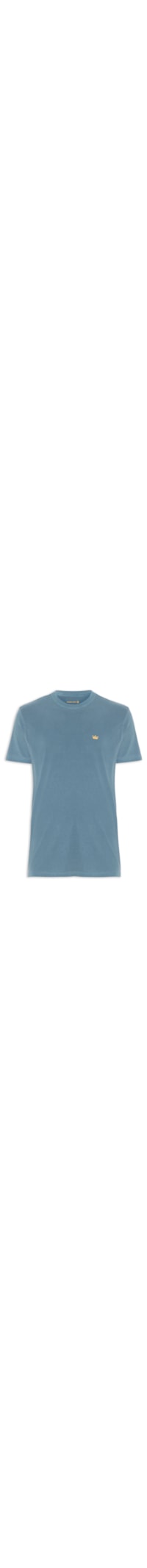 Camiseta Masculina Stone Coroa - Azul