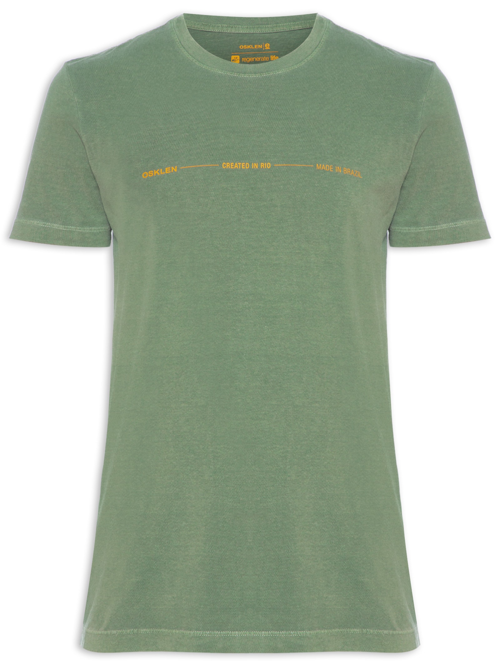 Camiseta Masculina Stone Created In Rio Verde Osklen