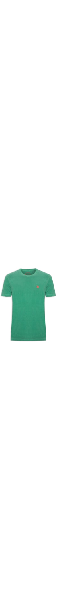 Camiseta Masculina Stone Crown N’ Waves - Verde