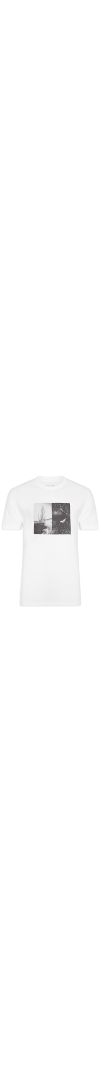 Camiseta Masculina Stone Diptico - Branco