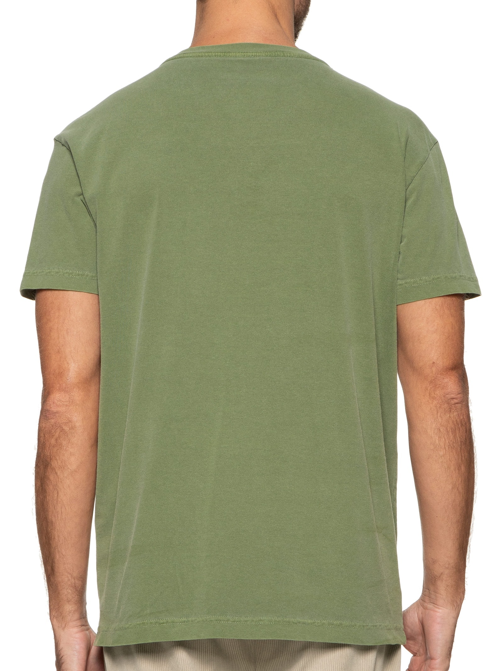 Camiseta Masculina Stone Dois Irmãos Verde Osklen