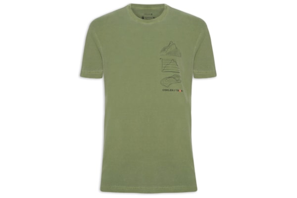 Camiseta Masculina Stone Dois Irmãos - Verde