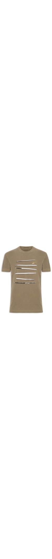 Camiseta Masculina Stone Drumsticks - Marrom