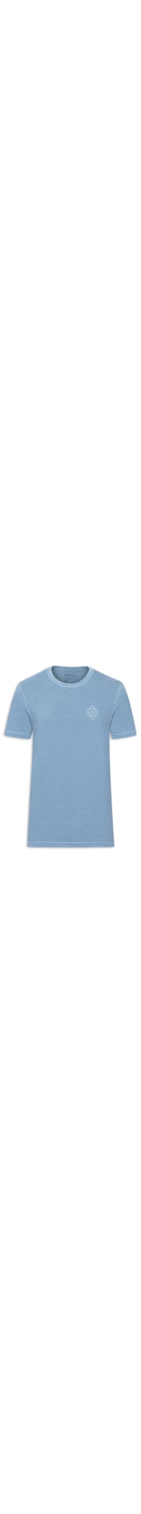 Camiseta Masculina Stone Estampada Acqua - Azul
