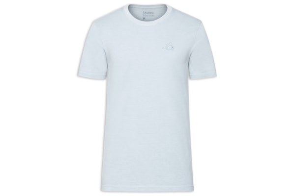 Camiseta Masculina Stone Estampada Fluid - Azul