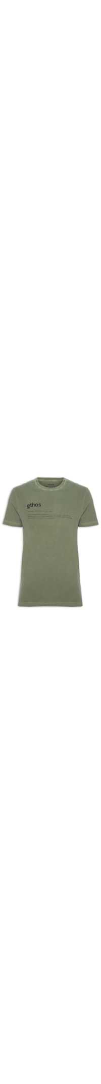 Camiseta Masculina Stone Ethos - Verde