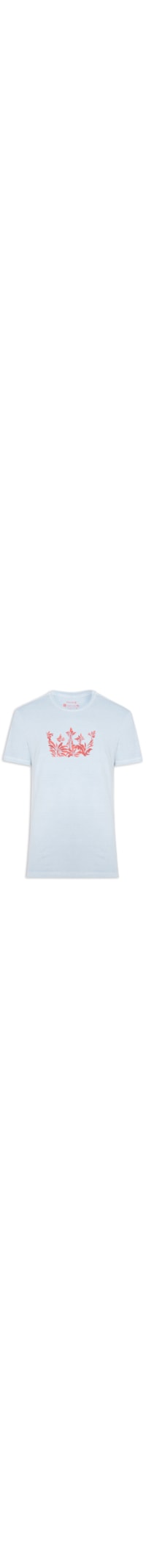 Camiseta Masculina Stone Lazuli Crown Manga Curta - Azul