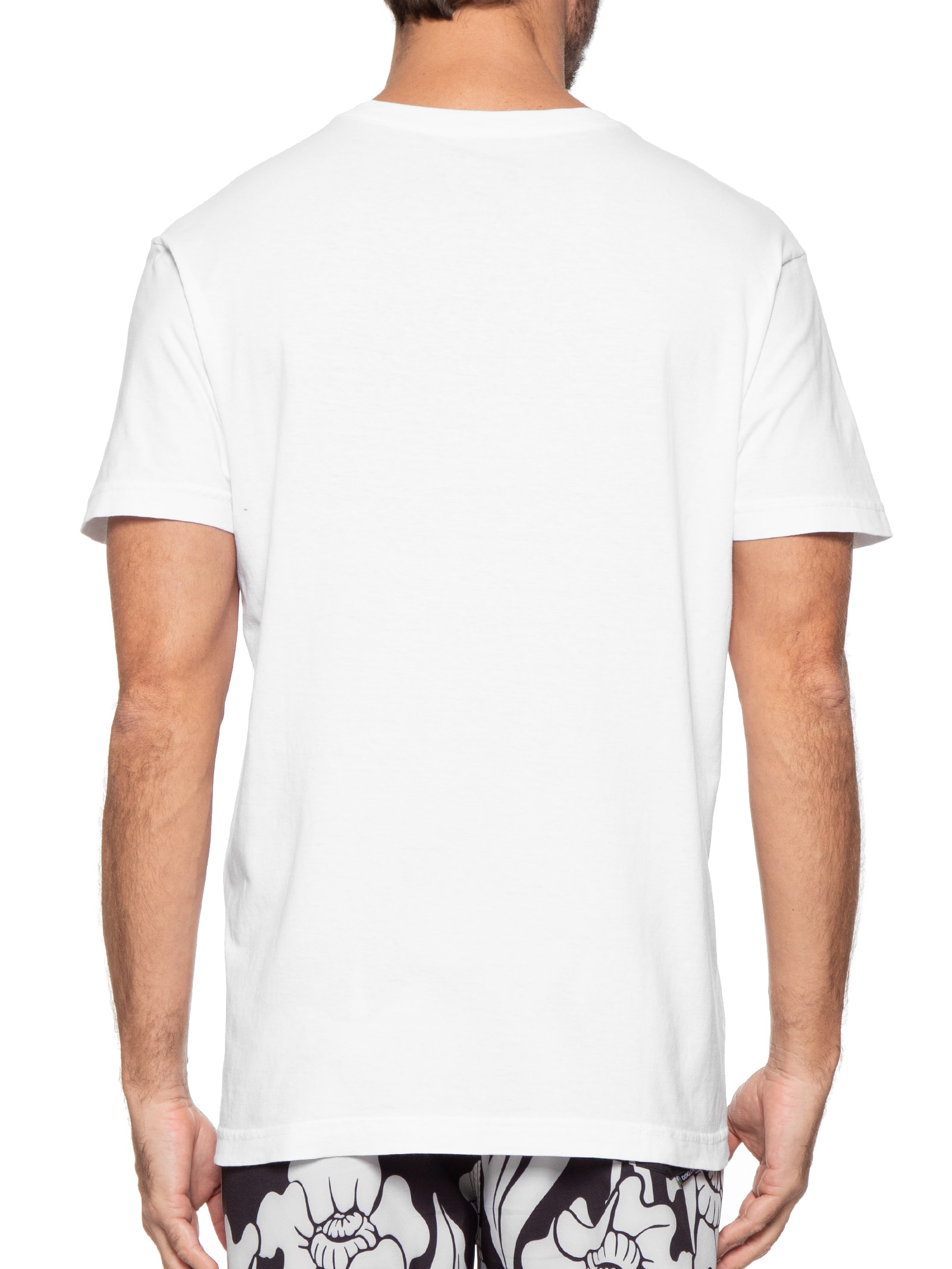 Camiseta Masculina Stone Longboard Branco Osklen