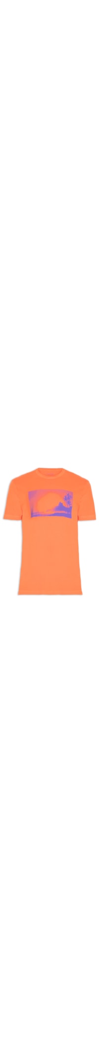 Camiseta Masculina Stone Morro 2 Irmãos - Laranja