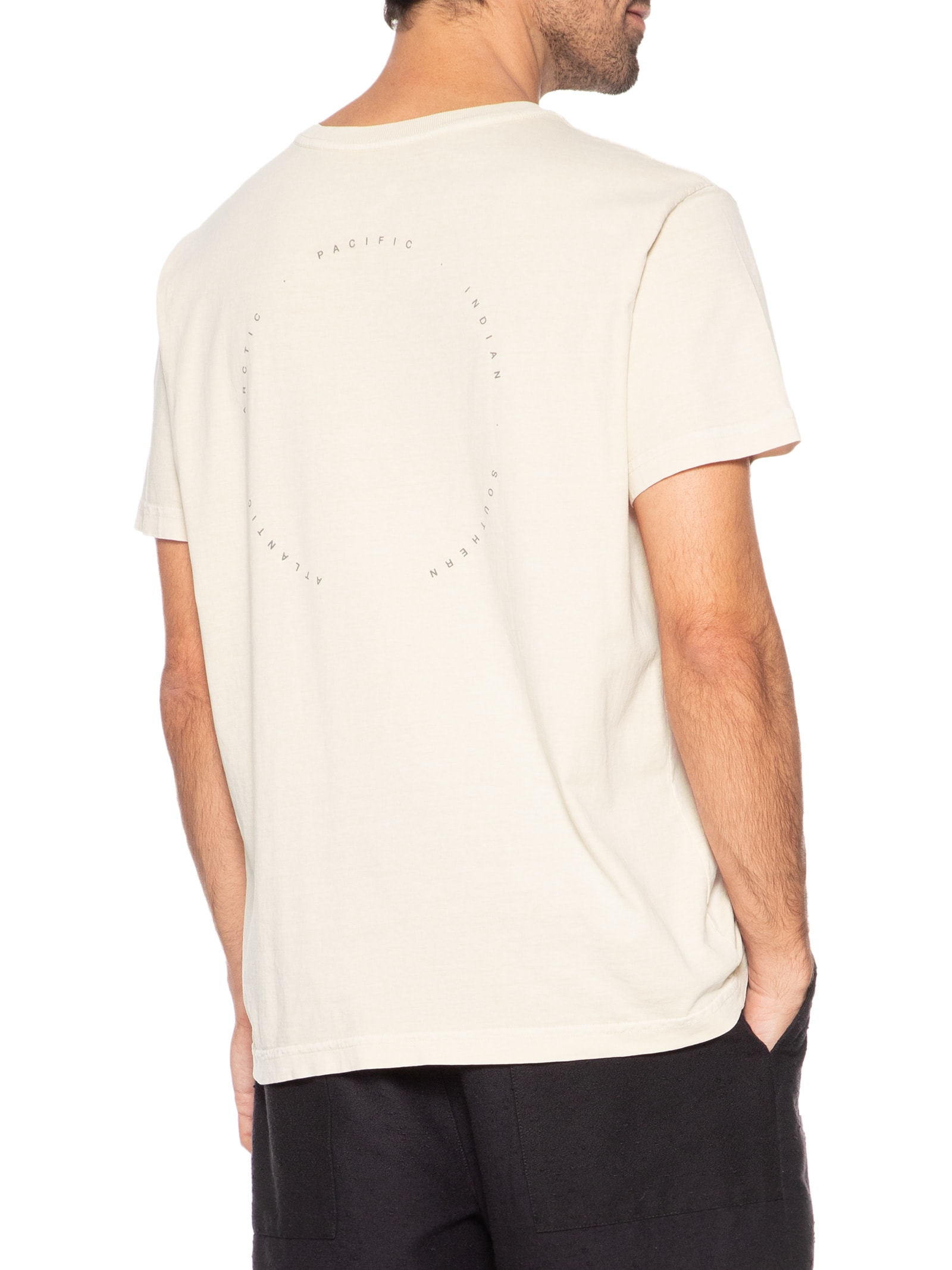 Camiseta Masculina Stone Ocean Archeology Rosa Osklen