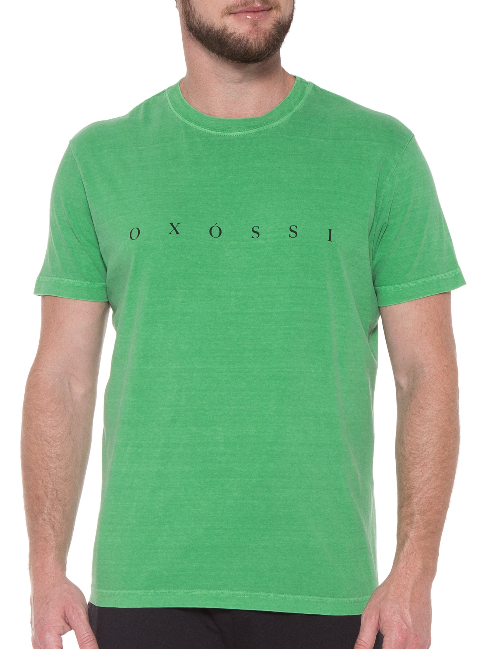 Camiseta Masculina Stone Oxossi Osklen Verde Osklen