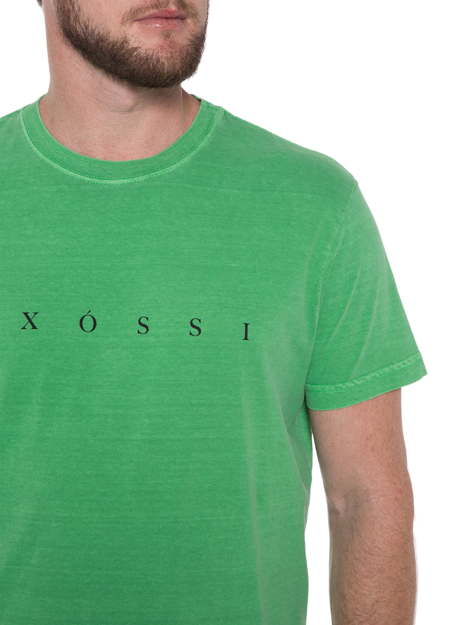 Camiseta Masculina Stone Oxossi Osklen Verde Osklen