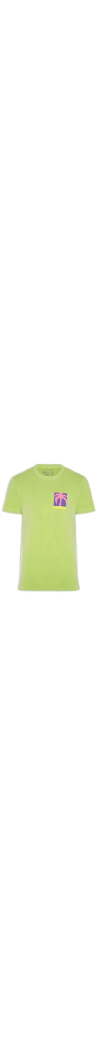 Camiseta Masculina Stone Pop Palm - Verde