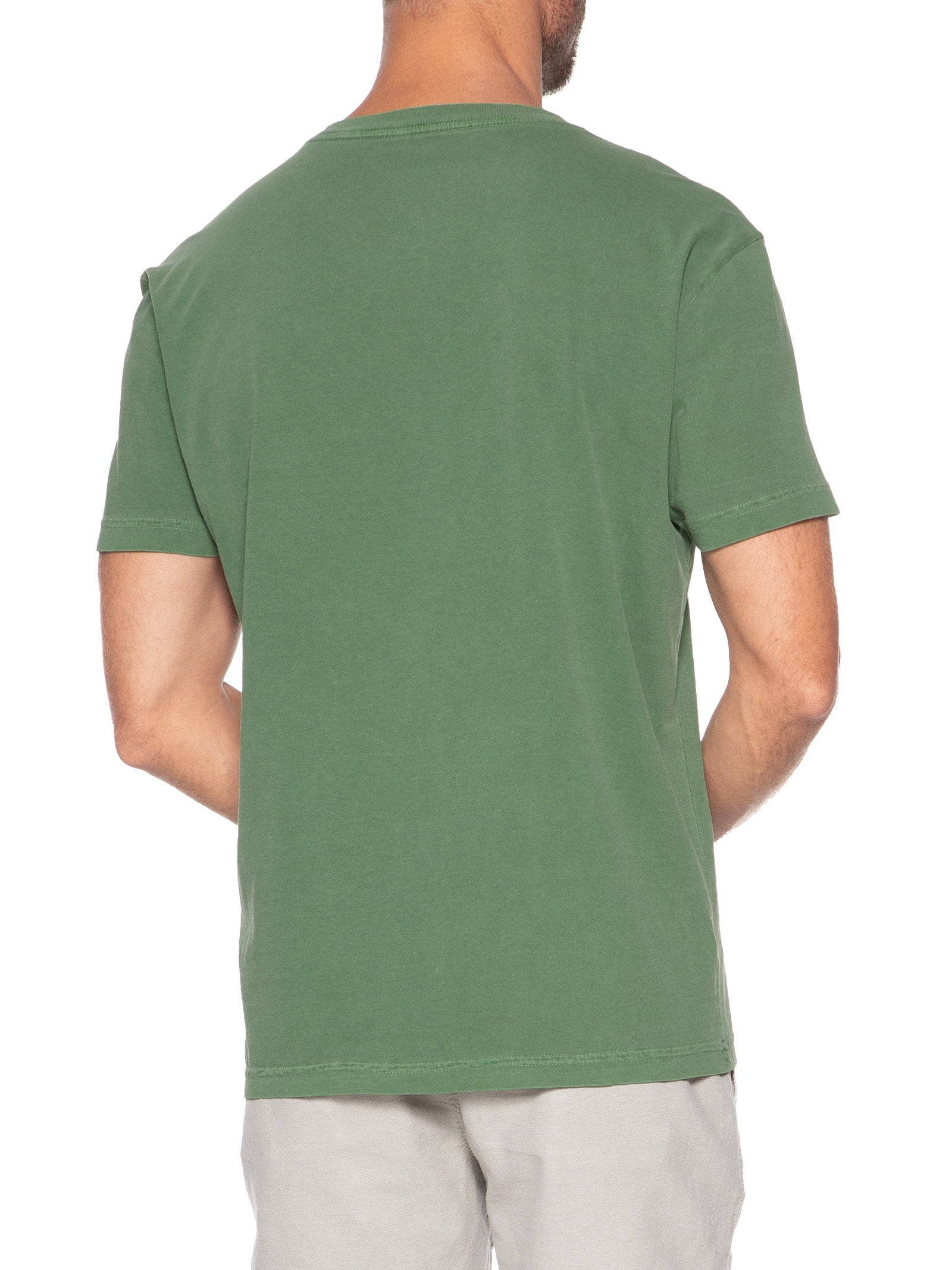Camiseta Masculina Stone Power Of Nature Verde Osklen