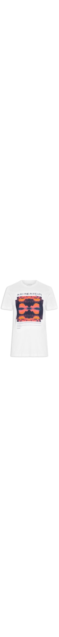 Camiseta Masculina Stone Psych Forest Front - Branco
