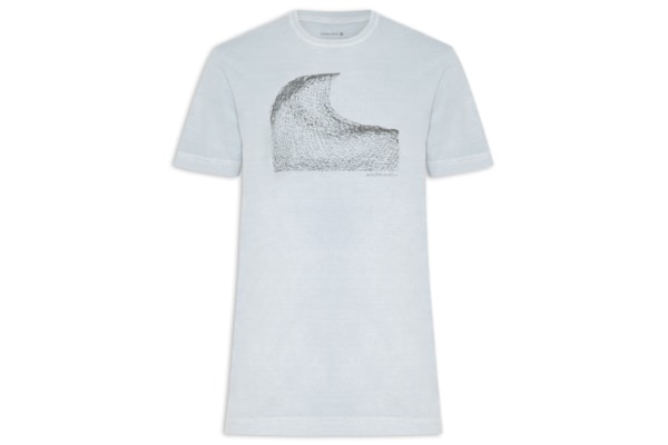 Camiseta Masculina Stone Rede Wave - Azul