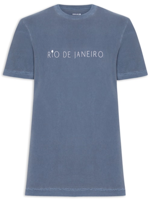 Camiseta Masculina Stone Rio Mc – Azul