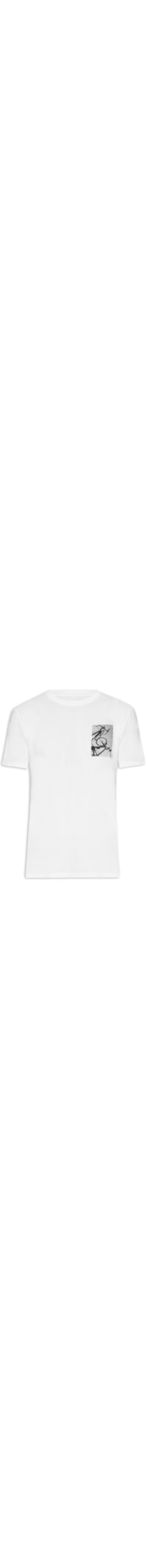 Camiseta Masculina Stone Sideb - Branco