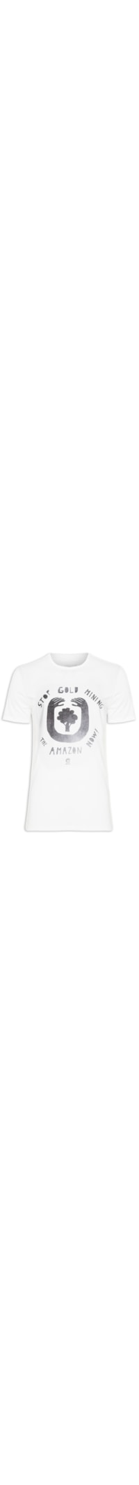 Camiseta Masculina Stone Stop Goldmining Masculina - Branco